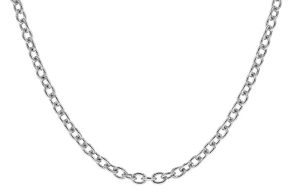 B273-79854: CABLE CHAIN (1.3MM, 14KT, 18IN, LOBSTER CLASP)