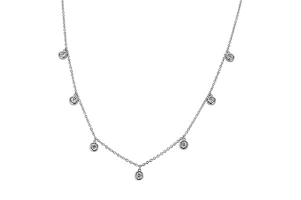G273-80772: NECKLACE .32 TW (18")