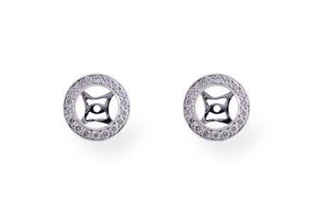 B183-78936: EARRING JACKET .32 TW (FOR 1.50-2.00 CT TW STUDS)
