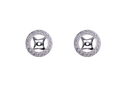 B183-78936: EARRING JACKET .32 TW (FOR 1.50-2.00 CT TW STUDS)