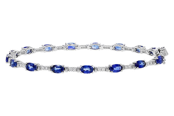 B274-66272: BRACELET 4.92 SAPPHIRE 5.24 TGW (7")