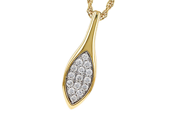 B274-70818: NECKLACE .20 TW