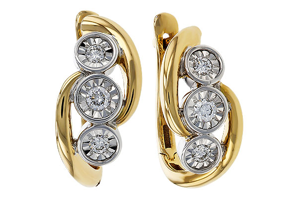 C274-71654: EARRINGS .25 TW