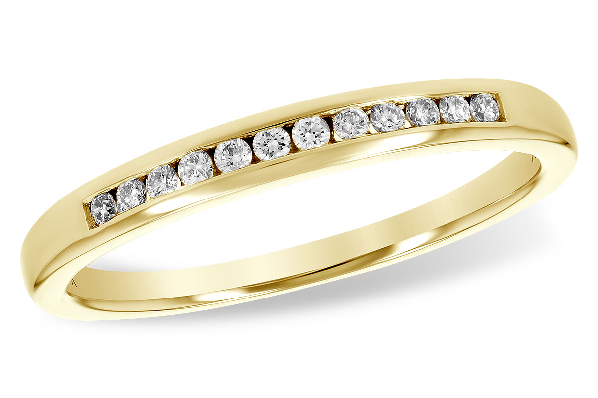 D188-35336: LDS WED RG .12 TW (12 STONES)
