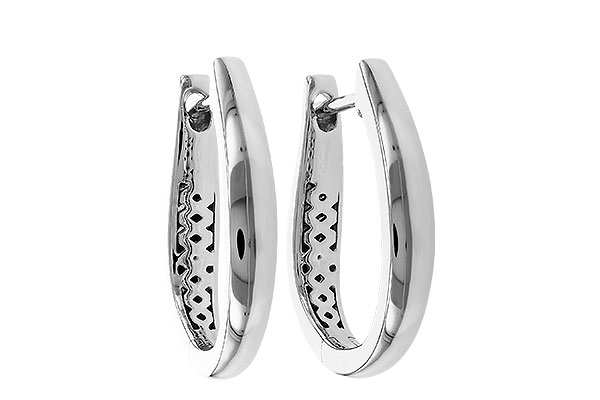 D274-69899: GOLD EARRINGS (17MM)