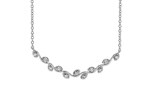 D274-71681: NECKLACE .25 TW (18")