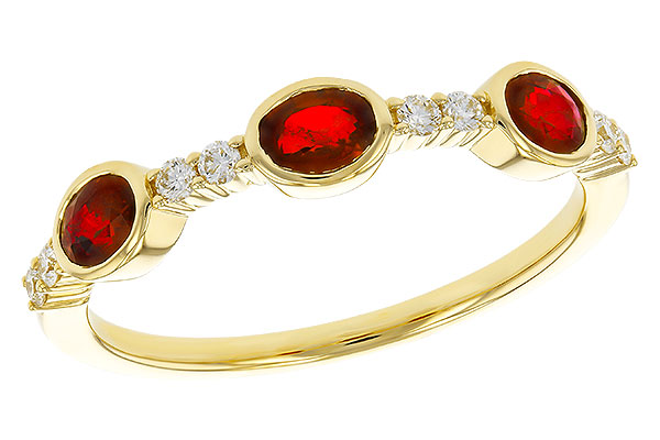 D274-72554: LDS WED RG .66 TW RUBY .78 TGW