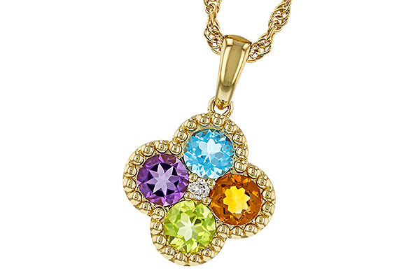 D274-72599: NECKLACE 1.26 SEMI-PREC (AMY,BT,CIT,PER) 1.29 TGW