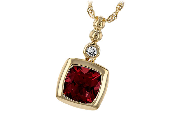 E189-23499: NECK 1.40 GARNET 1.44 TGW