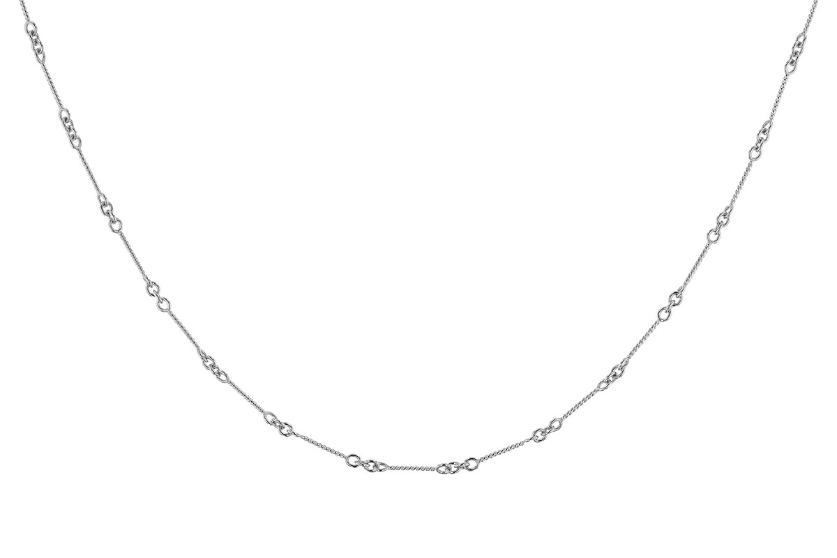 E274-64381: TWIST CHAIN (16IN, 0.8MM, 14KT, LOBSTER CLASP)