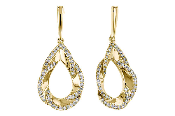 E274-66263: EARRINGS .50 TW