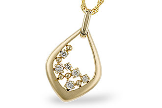 F274-66235: NECKLACE .25 TW