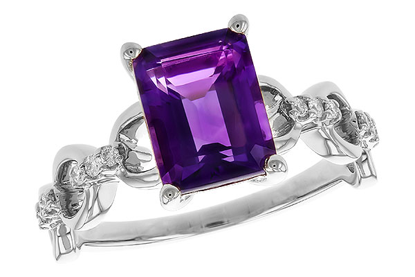 F274-70754: LDS RG 1.95 AMETHYST 2.05 TGW (9x7MM AMY)