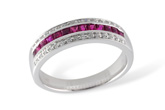 G186-47144: LDS WED RG .50 RUBY .61 TGW