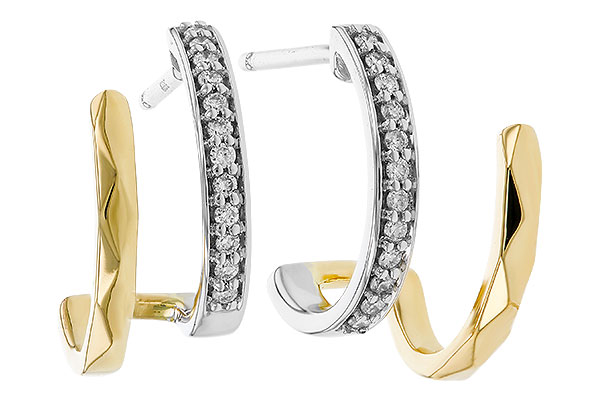 G274-68017: EARRINGS .12 TW