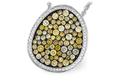 H185-59835: NECK 2.16 MULTI-COLOR DIAS 2.46 TW