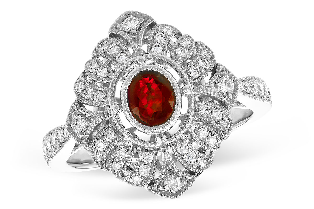 H272-85308: LDS RG .42 RUBY .80 TGW (5x4MM RUBY)