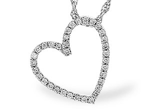 H273-77135: NECKLACE .12 TW