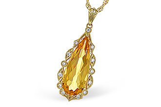 K272-85308: NECK 3.38 CITRINE 3.50 TGW
