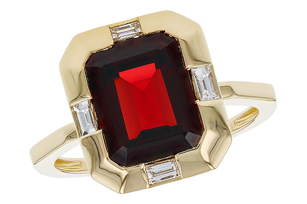 K274-68062: LDS RG 3.65 GARNET 3.82 TGW (10x8MM GAR)