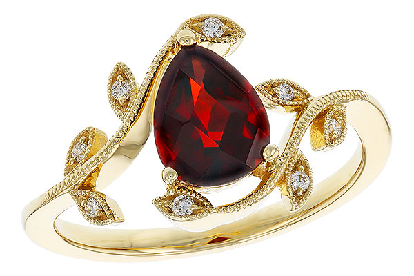 K274-70762: LDS RG 1.34 GARNET 1.40 TGW (8x6MM GAR)