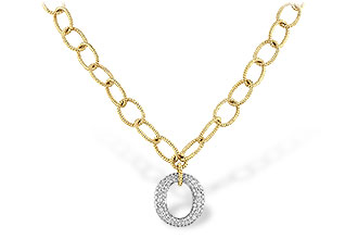 L190-10762: NECKLACE 1.02 TW (17 INCHES)