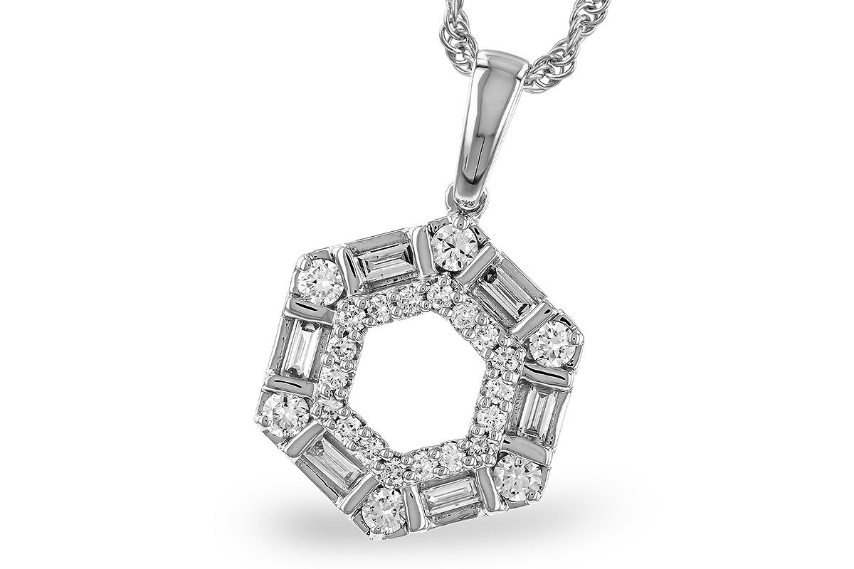 L274-65299: NECKLACE .14 TW BAG .50 TW