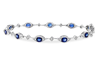 L274-65353: BRACELET 2.31 SAPPHIRE 2.50 TGW (7")