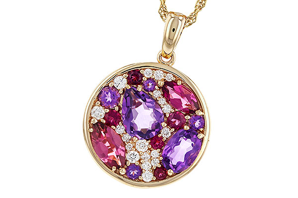 L274-70817: NECK 1.83 TW SEMI-PRECIOUS (P.TOUR, AMY) 2.00 TGW