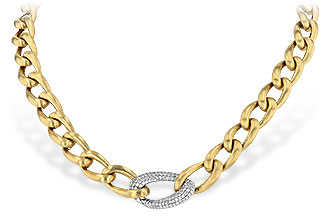 M190-10753: NECKLACE 1.22 TW (17 INCH LENGTH)