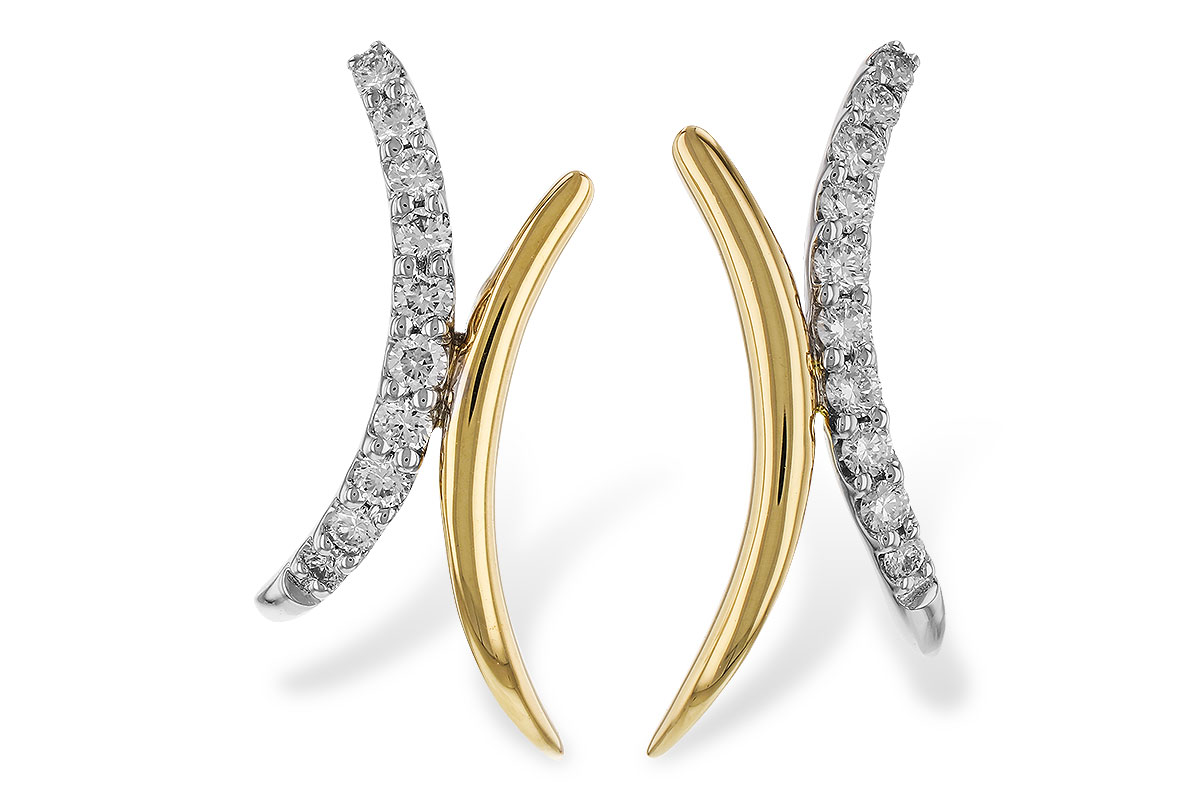 M274-68980: EARRINGS .15 TW