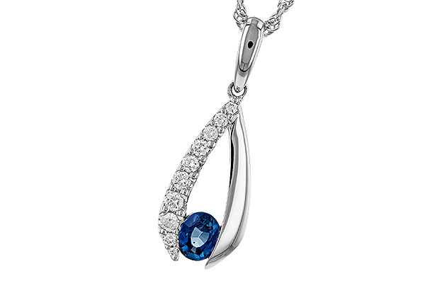 M274-69826: NECKLACE .38 SAPP .54 TGW (5x4 SAPP)