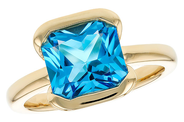 M275-55308: LDS RG 3.50 CT BLUE TOPAZ (9MM BT)